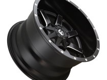 Aluminum Wheels 17X8.5 Maverick D538 5 On 110/5 On 127 Black/Milled 72.6 Bore 25 Offset Fuel Off Road Wheels