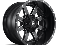 Aluminum Wheels 18X9 Maverick D538 5 On 114.3/5 On 127 Black/Milled 78.1 Bore 1 Offset Fuel Off Road Wheels