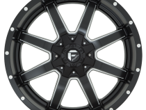 Aluminum Wheels 22X12 Maverick D538 5 On 114.3/5 On 127 Black/Milled 78.1 Bore -44 Offset Fuel Off Road Wheels