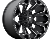 Aluminum Wheels 22X12 Assault D546 5 On 114.3/5 On 127 Matte Black/Milled 78.1 Bore -44 Offset 8 Spoke Fuel Off Road Wheels