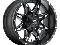 Aluminum Wheels 15X8 Lethal D567 5 On 114.3/5 On 120.7 Matte Black/Milled 72.6 Bore -18 Offset Fuel Off Road Wheels