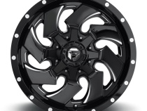 Aluminum Wheels 20X9 Cleaver D574 5 On 114.3/5 On 127 Gloss Black/Milled 78.1 Bore 1 Offset 8 Spoke Fuel Off Road Wheels