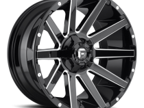 Aluminum Wheels 24X12 Contra D615 5 On 127/5 On 139.7 Gloss Black/Milled 87.1 Bore -44 Offset Multi Spoke Fuel Off Road Wheels