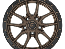 Aluminum Wheels 18X9 Rebel D681 5 On 127 Matte Bronze Black Bead Ring 71.5 Bore 1 Offset Fuel Off Road Wheels