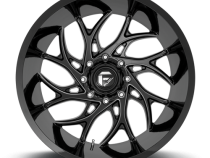 Aluminum Wheels 24X11 Runner D741 8 On 165.1 Gloss Black Milled 125.2 Bore 0 Offset Fuel Off Road Wheels