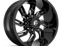 Aluminum Wheels 20X9 Lockdown D747 5 On 127 Gloss Black Milled 71.5 Bore 1 Offset Fuel Off Road Wheels