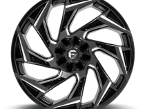 Aluminum Wheels 15X8 Reaction D753 5 On 114.3/5 On 120.65 Gloss Black/Milled 72.7 Bore -18 Offset Fuel Off Road Wheels
