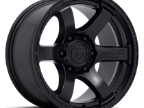 Aluminum Wheels 18X9 Rush D766 5 On 127 Satin Black 71.5 Bore 1 Offset Fuel Off Road Wheels