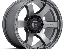 Aluminum Wheels 18X9 Rush D767 5 On 127 Matte Gunmetal Gray 71.5 Bore 1 Offset Fuel Off Road Wheels