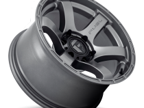 Aluminum Wheels 18X9 Rush D767 5 On 127 Matte Gunmetal Gray 71.5 Bore 1 Offset Fuel Off Road Wheels