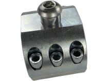 Apex Chassis Heavy Duty Stabilizer Clamp Zinc 1.75 Inch ID Fits: Fox ATS