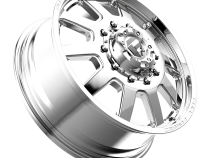 Dually Wheels 20X8.25 FF09D Dually DE09 PO 10 On 225 Polished 170.1 Bore 105 Offset Front Dually Fuel Off Road Wheels