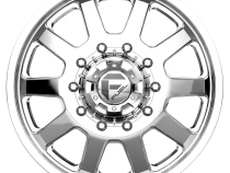 Dually Wheels 24X8.25 FF09D Dually DE09 PO 10 On 225 Polished 170.1 Bore 105 Offset Front Dually Fuel Off Road Wheels