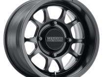Aluminum Wheels 14x7 MR409 Bead Grip UTV Bolt Pattern 4 On 156 Offset 38 Lip Size 1.3 Matte Black MB Method