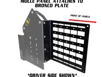 2021-Present Ford Bronco 4 Door MOLLE Plate Power Tank