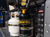 Power Plate MOLLE Panel or Bedside Rack Mount for Power Tanks and Propane Tanks Power Tank