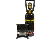 5 lb Super Bracket Stainless Steel Black Power Tank