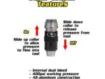 Super Coupler Multi-Pack 1/4 NPT Male Set Of 3 Power Tank