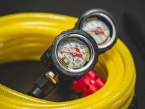 Nitrogen Regulator Kit for Shocks w/ 800 psi Analog Shock Inflator Gauge Power Tank