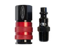TIG Upgrade Kit RED Coupler and Plug Upgrade any Power Tank Tire Inflator Gauge Power Tank