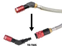 TIG Upgrade Kit RED Coupler and Plug Upgrade any Power Tank Tire Inflator Gauge Power Tank