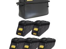 Under Seat Storage Kit 1x Pritchett Bag, 5x Cliffhanger Bag Power Tank