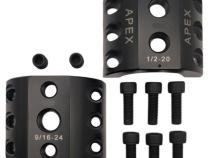 Stabilizer Clamp, 1.75 Inch ID, Black, Universal - Includes hardware for Fox ATS, Standard, Falcon Apex Chassis