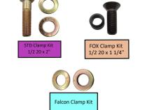 Stabilizer Clamp, 1.75 Inch ID, Black, Universal - Includes hardware for Fox ATS, Standard, Falcon Apex Chassis