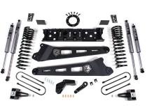 19-24 RAM 3500 4.5 Inch Radius Arm 3 Inch Rear Block Without Overload Diesel 8-Bolt T-Case Fox Adventure Shocks Radius Arm Bracket Diesel 8-Bolt T-Case Nitro Shocks Zone Offroad