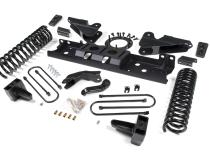 19-24 RAM 3500 4.5 Inch Radius Arm Bracket 2 Inch Rear Block Without Overload Diesel 8-Bolt T-Case Fox Adventure Shocks Zone Offroad