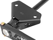 Sway Bar Kit, Bronco Front, Bolt-On, Steel Arms RockJock 4x4